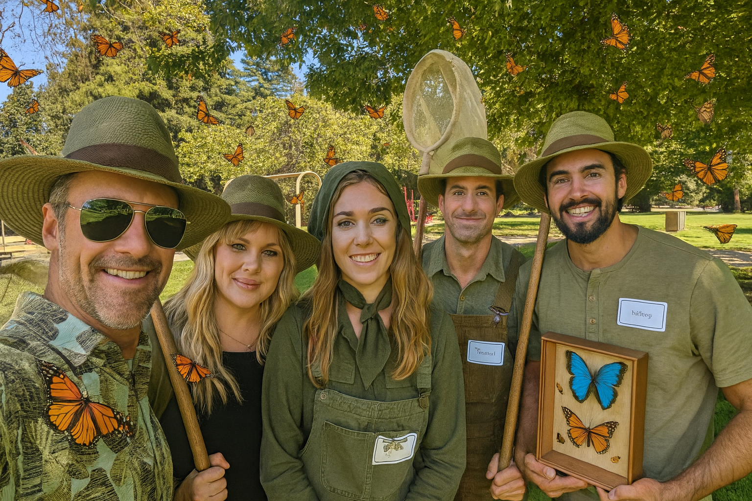 The Butterfly Acre Family Team